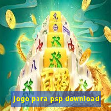 jogo para psp download